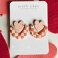 Light Pink Checkered Hearts